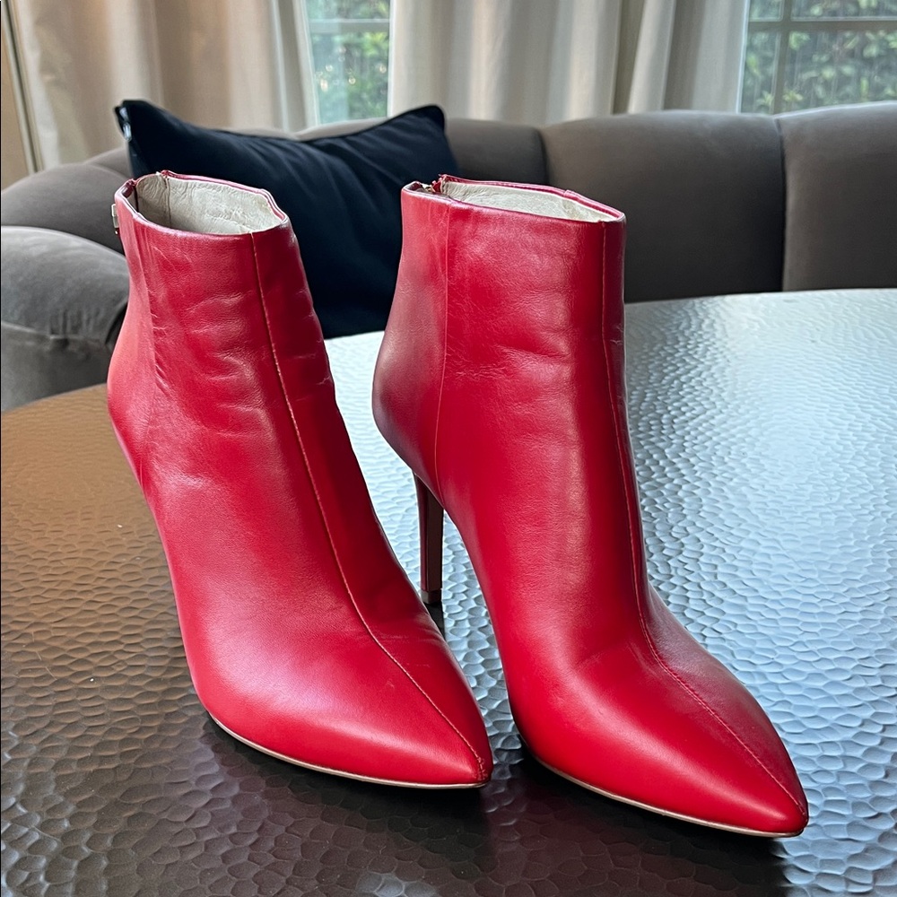 Louise et Cie Red Heeled Boots